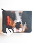 Abstract Rottweiler Pouch, front view